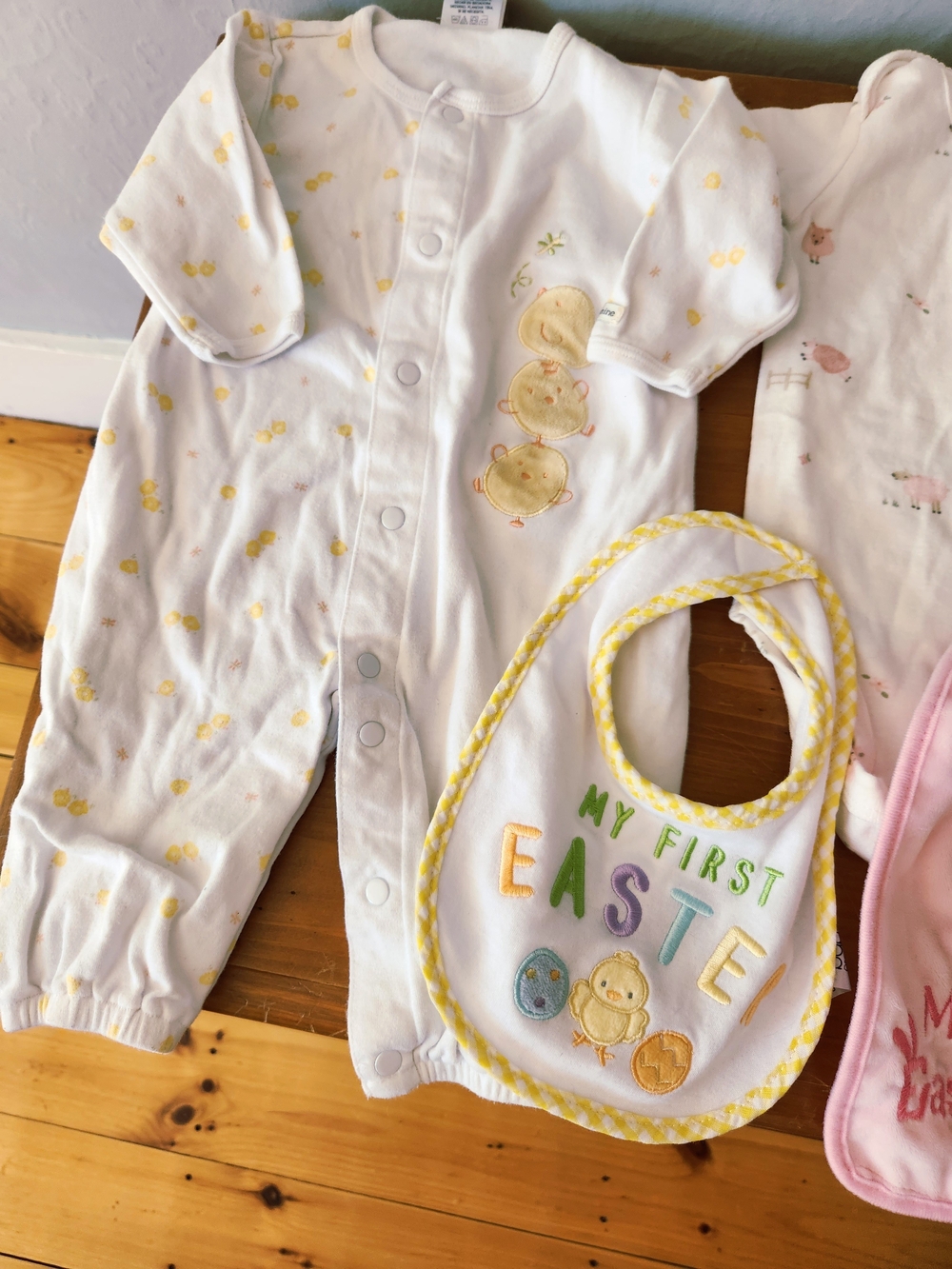Carter's 3-6 Month Baby Girl Easter Clothing Lot - Picture 5 of 5